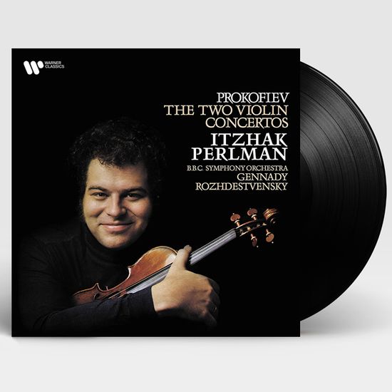 THE TWO VIOLIN CONCERTO/ ITZHAK PERLMAN, GENNADY ROZHDESTVENSKY [프로코피에프: 바이올린 협주곡 1, 2번 - 펄만, 로제스트벤스키] [180G LP]
