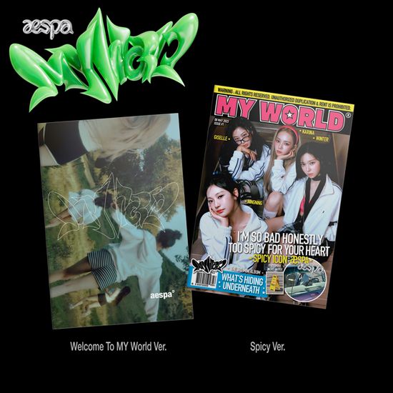 MY WORLD [미니 3집] [ZINE VER]