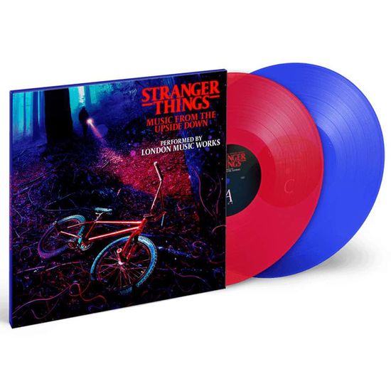 STRANGER THINGS: MUSIC FROM THE UPSIDE DOWN/ LONDON MUSIC WORKS [기묘한 이야기] [CLEAR RED & BLUE LP]