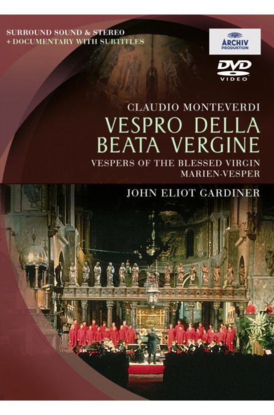 VESPRO DELLA BEATA VERGINE/ JOHN ELIOT GARDINER [몬테베르디: 성모 마리아의 저녁기도 - 가디너]