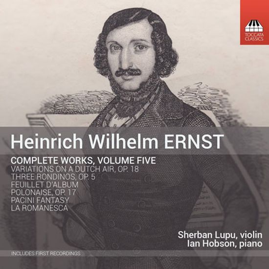 COMPLETE WORKS VOL.5/ SHERBAN LUPU, IAN HOBSON [에른스트: 폴로네이즈, 세 개의 화려한 론도, 화려한 변주곡, 용맹한 변주곡 외]
