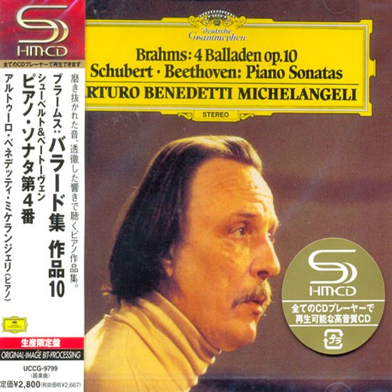 4 BALLADEN OP.10/ ARTURO BENEDETTI MICHELANGELI [SHM-CD]