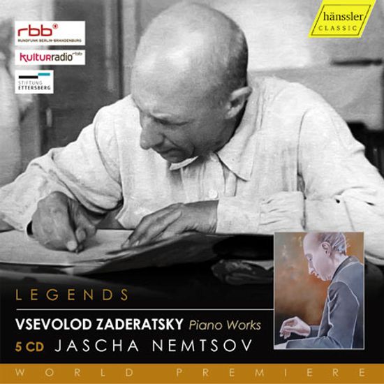 PIANO WORKS/ JASCHA NEMTSOV [자데라츠키: 피아노 작품집 - 야샤 넴초프]