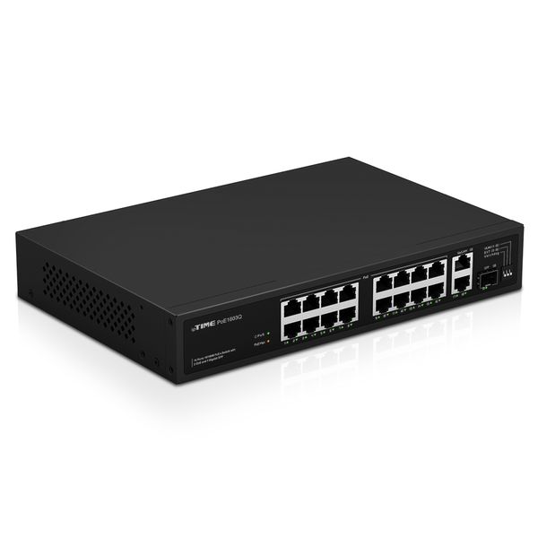 (아이피타임) ipTIME PoE1603Q 16포트 PoE 스위칭허브