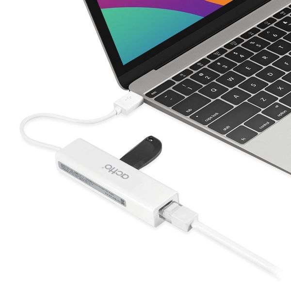2 in 1 USB LAN 어댑터 3포트 허브 콤보(WA39C15)