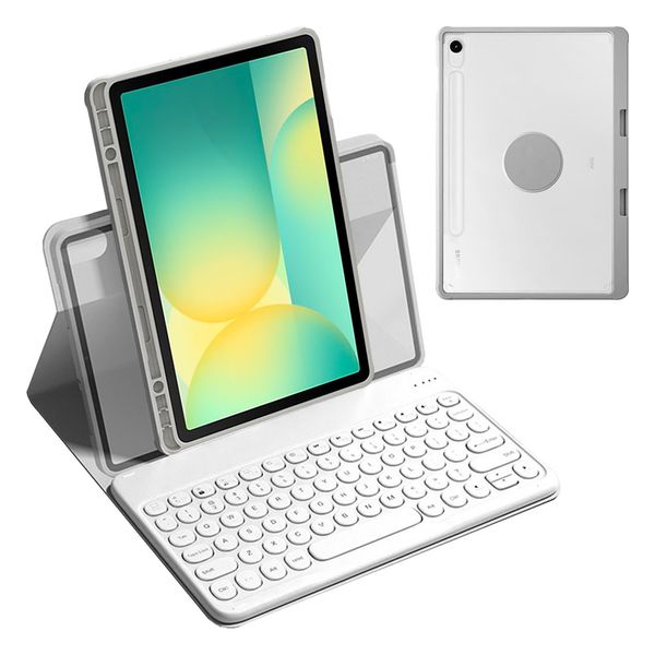 갤럭시탭S10 FE S9 S8 S7 회전 키보드 케이스 CN-25