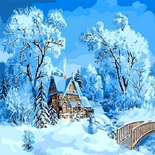 [DIY명화]Q3150 겨울테마시리즈 size40*50cm