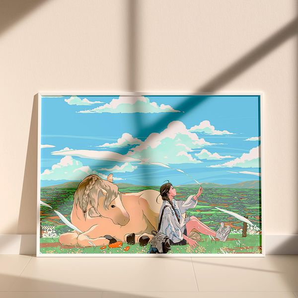구름이 만들어지는 곳, 투디 작가 그림