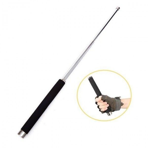 휴대용 호신용품 삼단봉 24.5-64.5cm 3단 탄소강