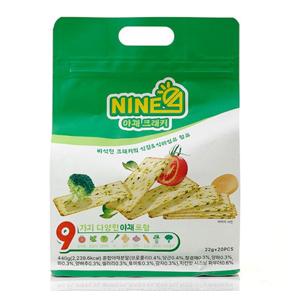 아이비전 NINE 나인 야채크래커 440g