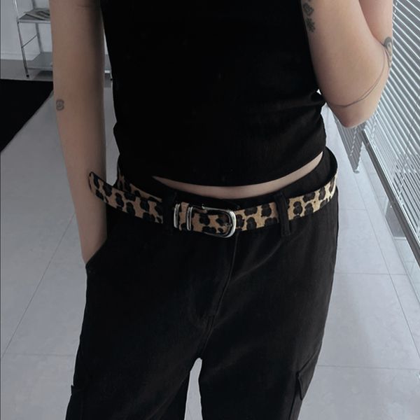 레오파드 호피 벨트 2color