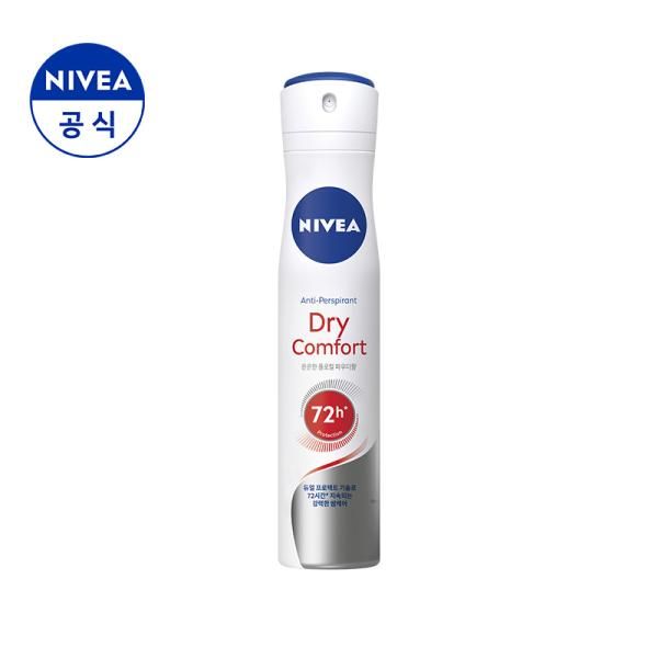 니베아 데오드란트 드라이콤포트 스프레이 200ml x1개