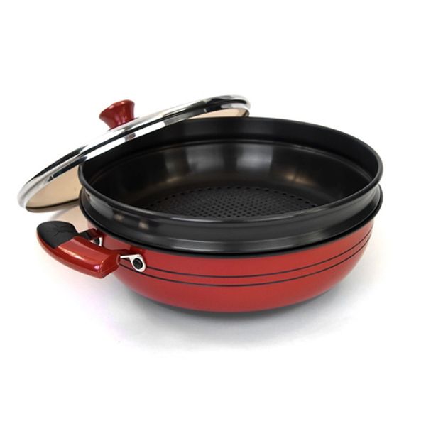 키친아트 신비 2단 찜기 28cm