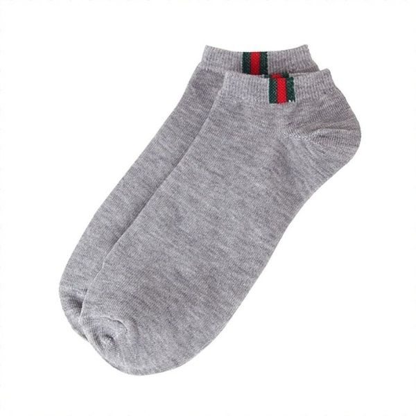 남자 띠무지 스타일 기본 데일리 양말 회색(W9245E4)