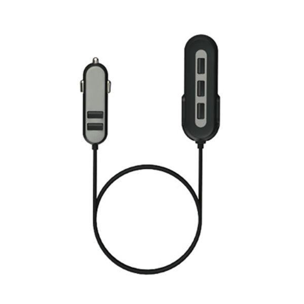 오로라 차량용 5포트 유선 고속 충전기 QCC-500V