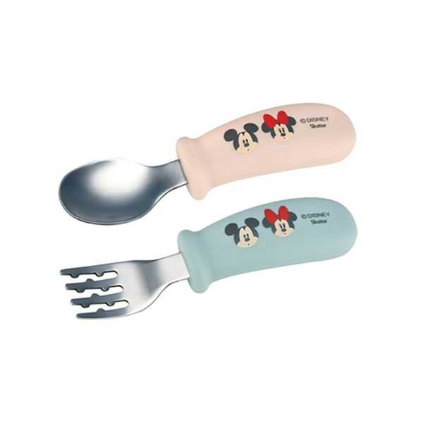 미키미니 실리콘 스푼포크세트(H703959)