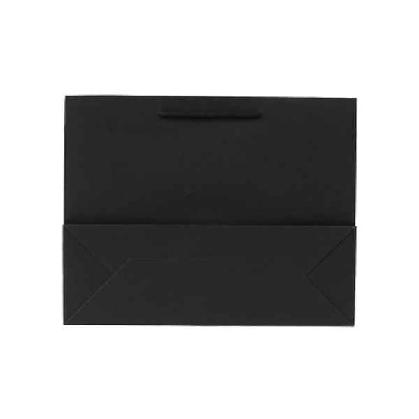 무지 가로형 쇼핑백(블랙)(30x25cm)/종이쇼핑백