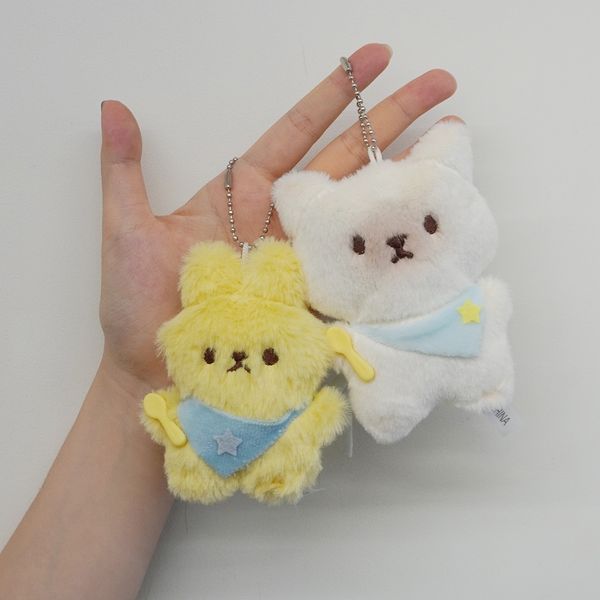 토끼 고양이 키링 인형 2종 열쇠 고리 냥이 가방 백참