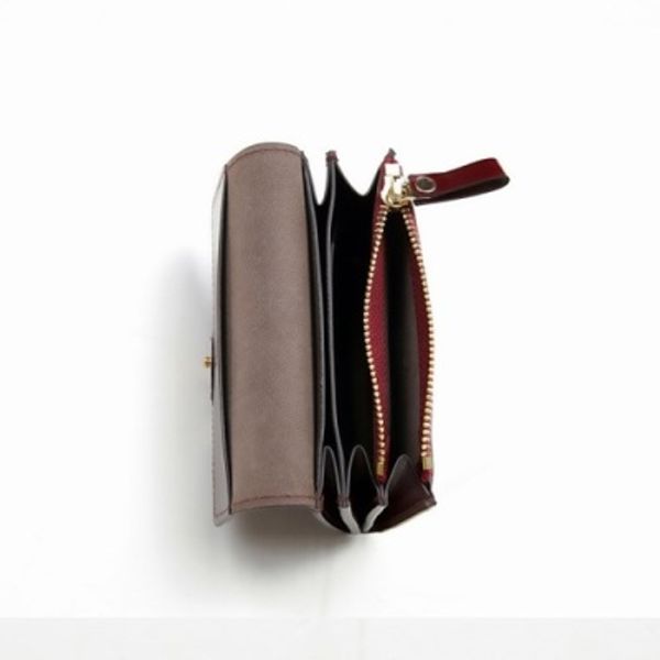 Ane MINI WALLET-BURGUNDY