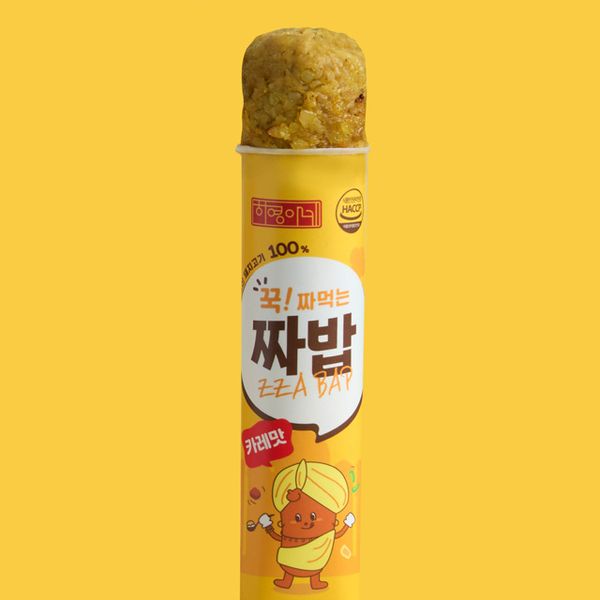 간편하게 꾹 짜먹는 짜밥 카레맛 80g x 5개