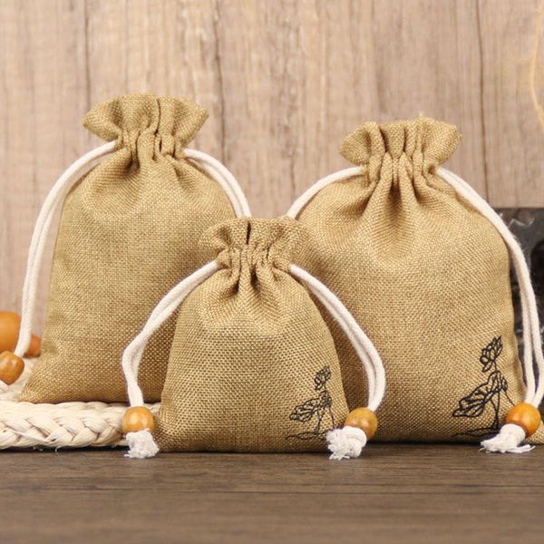 마 주머니 복주머니 파우치 12X15cm(WBEEC3C)