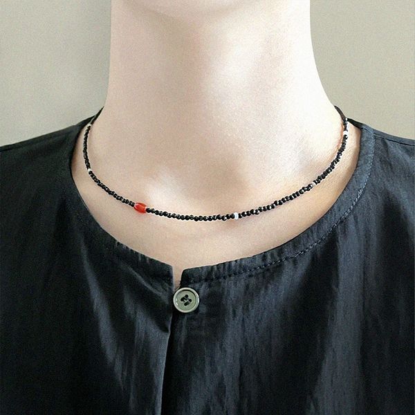 Jamano with black necklace