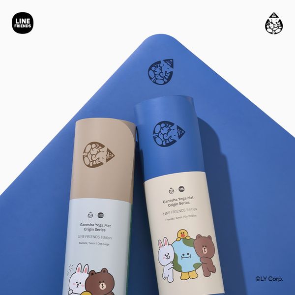가네샤요가매트 라인프렌즈 에디션 프렌즈 5mm