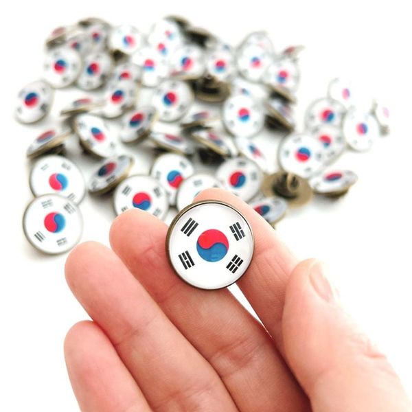 태극기뱃지 경축일 브로치 선물 뺏지(WFITY0X)