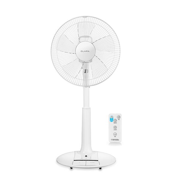 클래파 14인치 저소음 발터치 스탠드 리모컨 선풍기