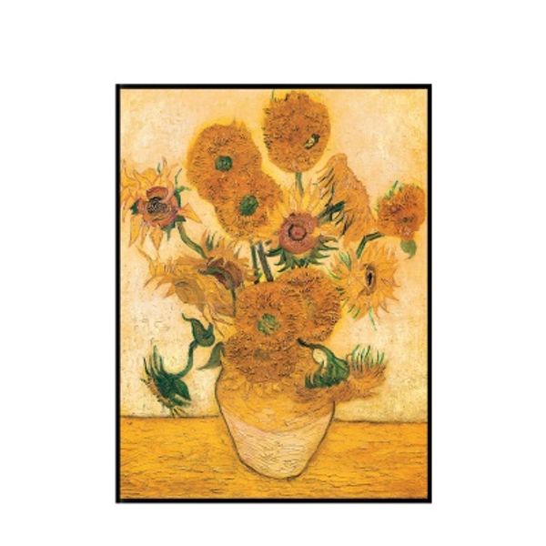 [THE BELLA] 고흐 - 해바라기 [1889, replica of the 4th version] Fifteen Sunflowers in a Vase