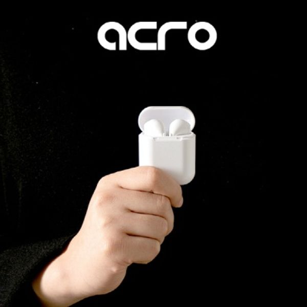 Acro i9 블루투스이어폰/깜찍한 슬림형디자인/화이트