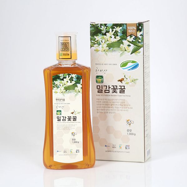 [제주마씸] 제주 한라산 밀감꽃 꿀 1kg(PET)