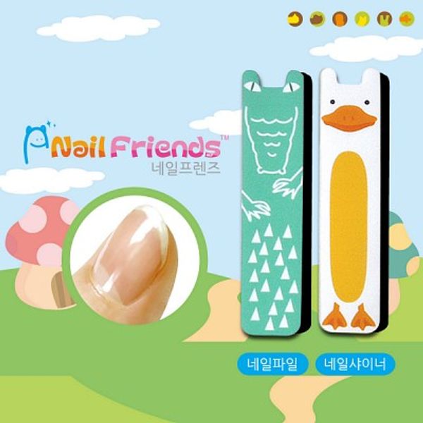 네일파일 and 샤이너 (Mini Friends-아거 and 더기)