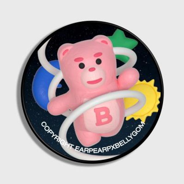 SPACE TRAVEL BELLYGOM-BLACK(스마트톡)