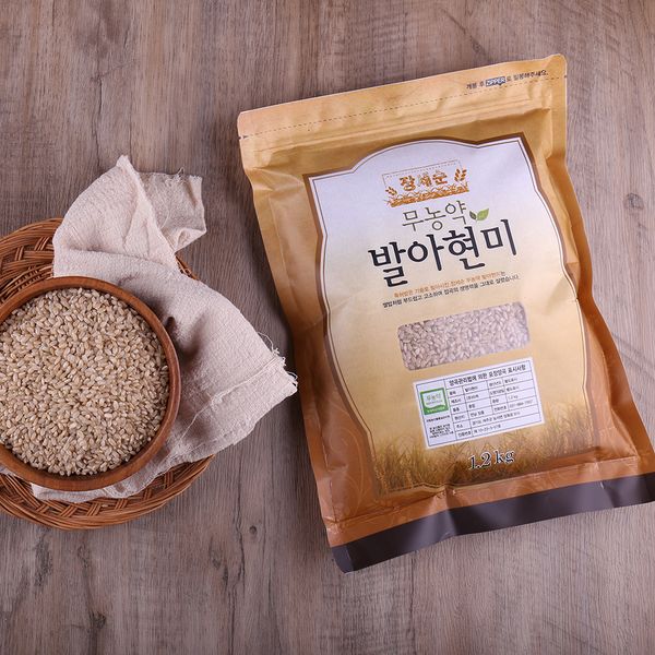 장세순 무농약 발아현미 1.2kg