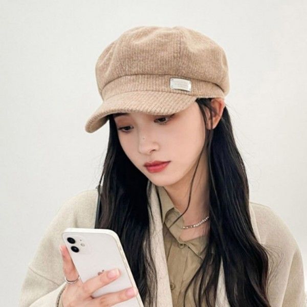 신상 모자 데일리 헌팅캡 인기 여자 코듀로이 뉴스보