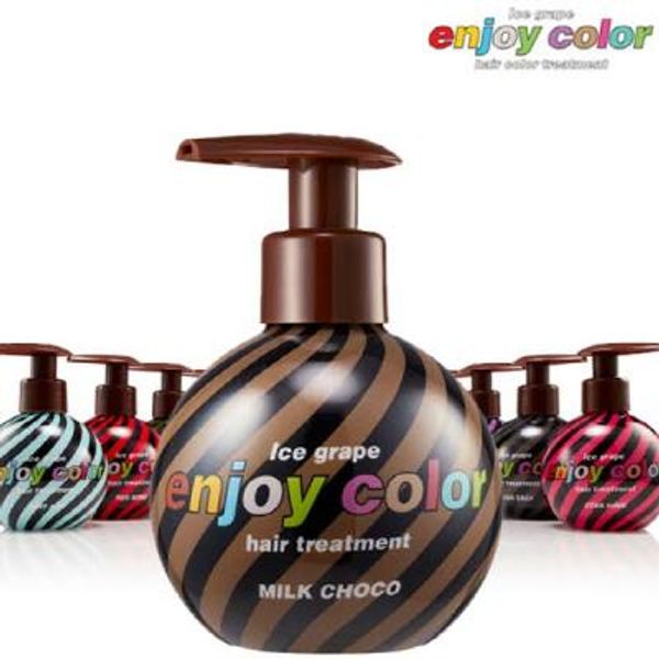 엔조이컬러 헤어 컬러트리트먼트 밀크초코 150ml