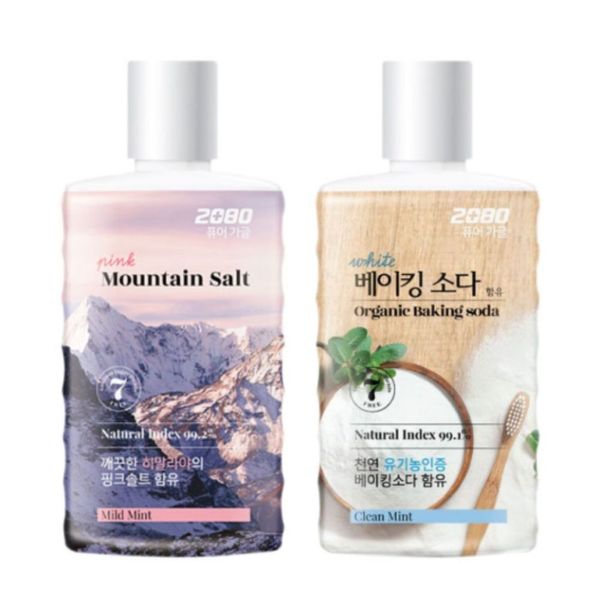2080 베이킹소다 클린민트 가글 750ml 3개입(WCB69FD)