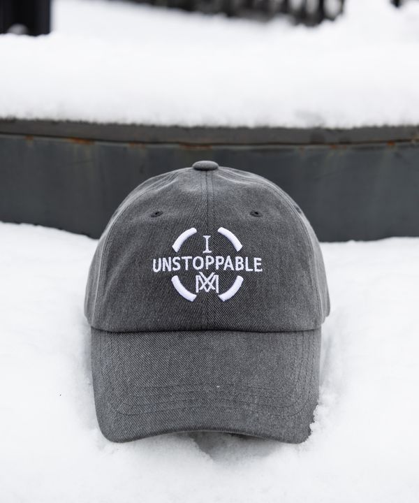 IAM UNSTOPPABLE 아이엠 언스탑퍼블 볼캡 - 차콜 
