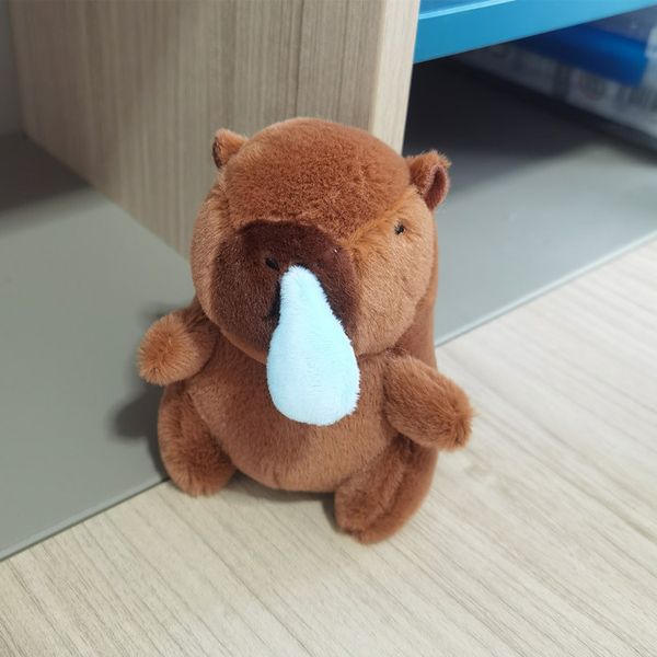 카피바라 캐릭터 동물 봉제 애착 인형 키링 열쇠고리