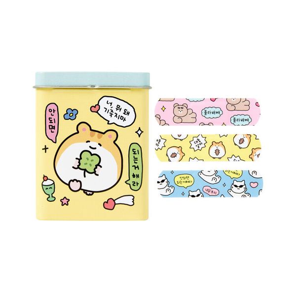 아트박스 틴컬러밴드 쿨애니멀즈(24매)