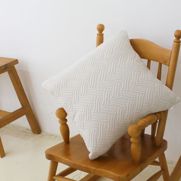 러프 소파 쿠션(솜포함) 45x45 미드나잇커브 C