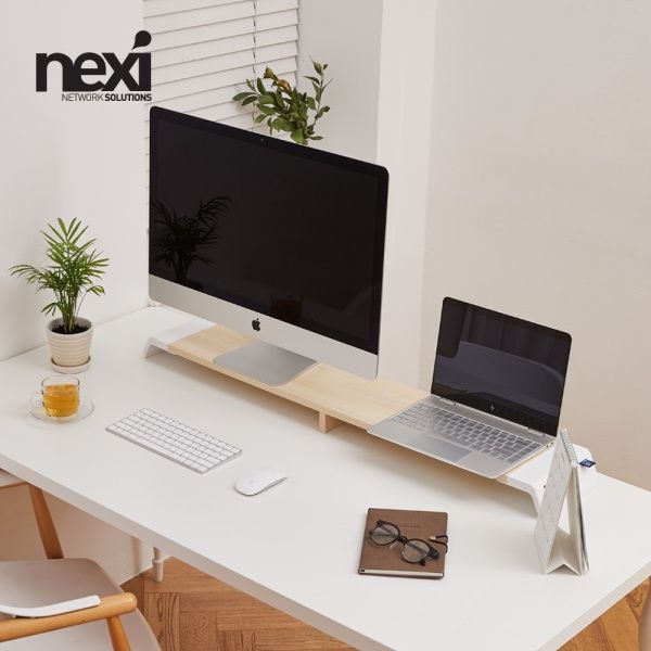 (NEXI) 넥시 올인원 듀얼 모니터 받침대 (NX823)