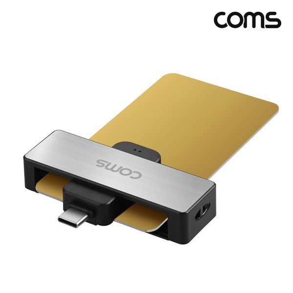USB-C타입 스마트 카드 리더기 IC칩 ID카드 USB-A 2.0