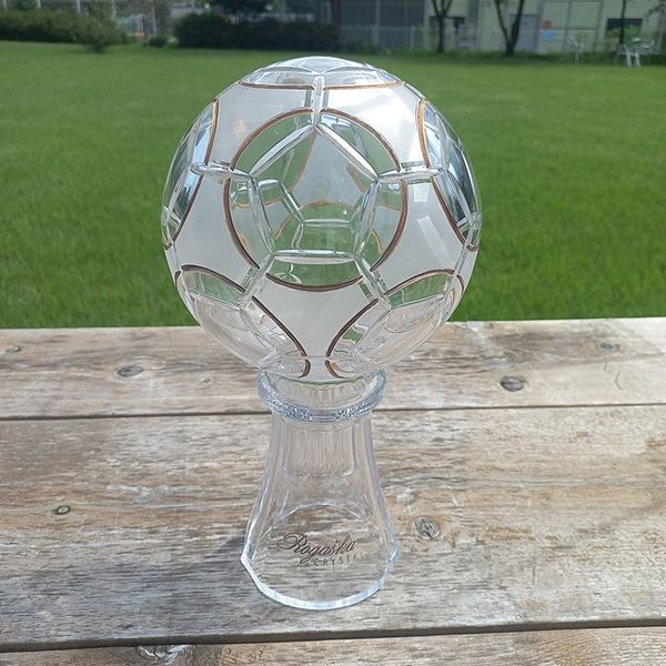 Rogaska Crystal 핸메이드 축구트로피30cm.h