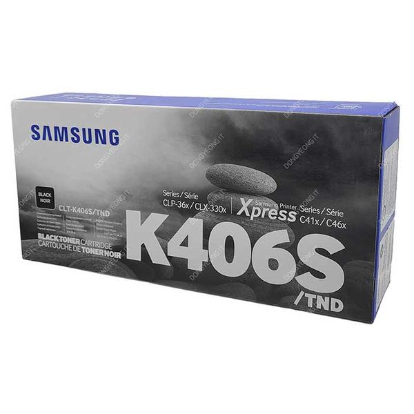 삼성정품 CLX-3303 토너 검정 CLT-K406S