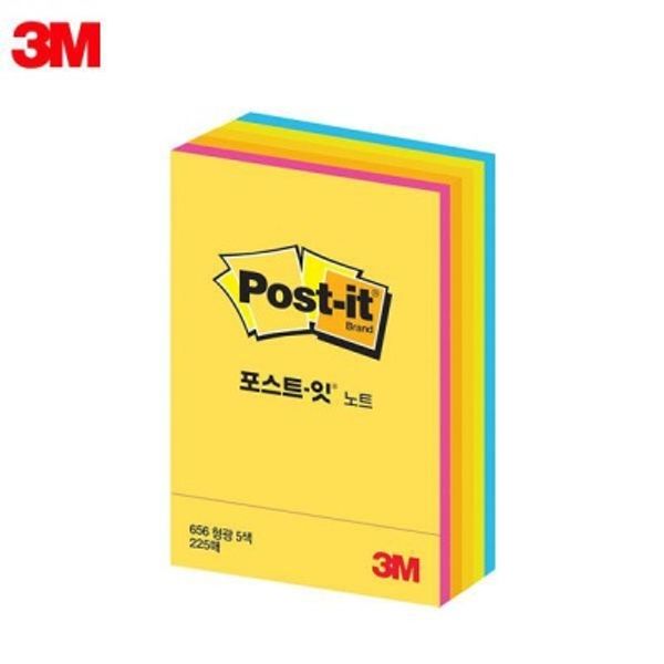 3M 포스트잇 큐브노트 형광 3X2 [00031671]