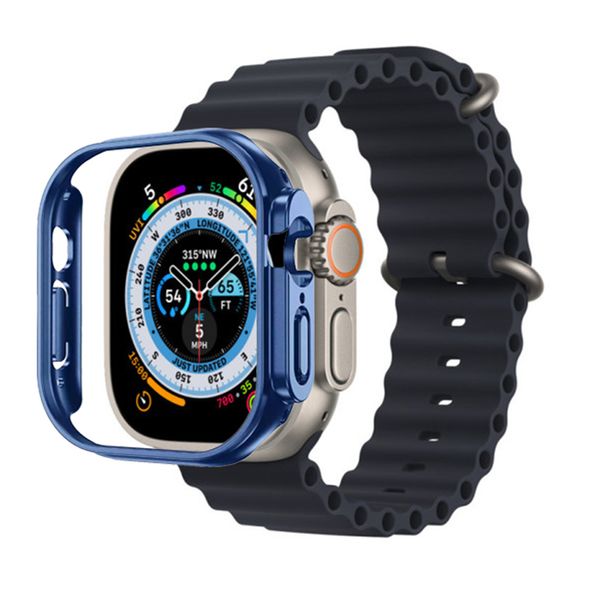 애플워치 울트라 49MM 컬러 투명 베젤링 하드 케이스