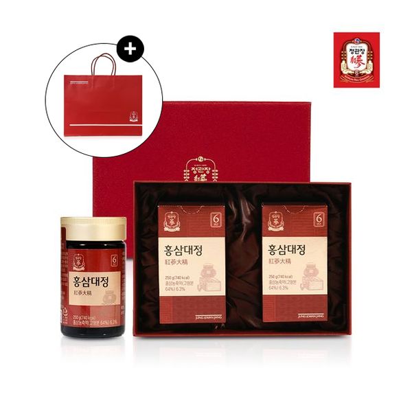 [정관장] 홍삼대정세트 (250g X 2병) +쇼핑백 증정