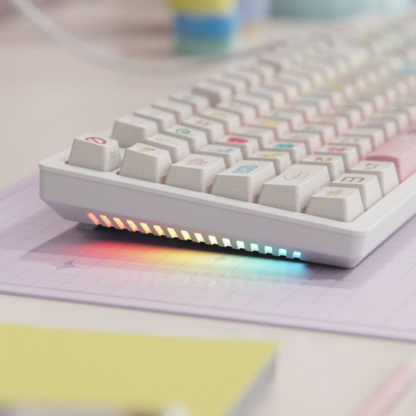 시이닷 다이어리 유선 LED 기계식 키보드